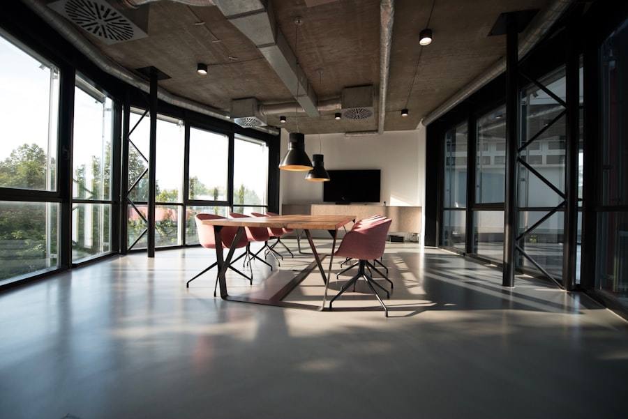 Plateau de bureaux contemporain